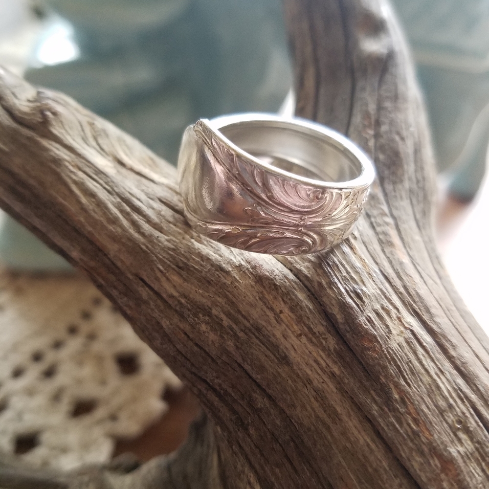 Handcrafted Spoon Ring - Picture 7 of 11